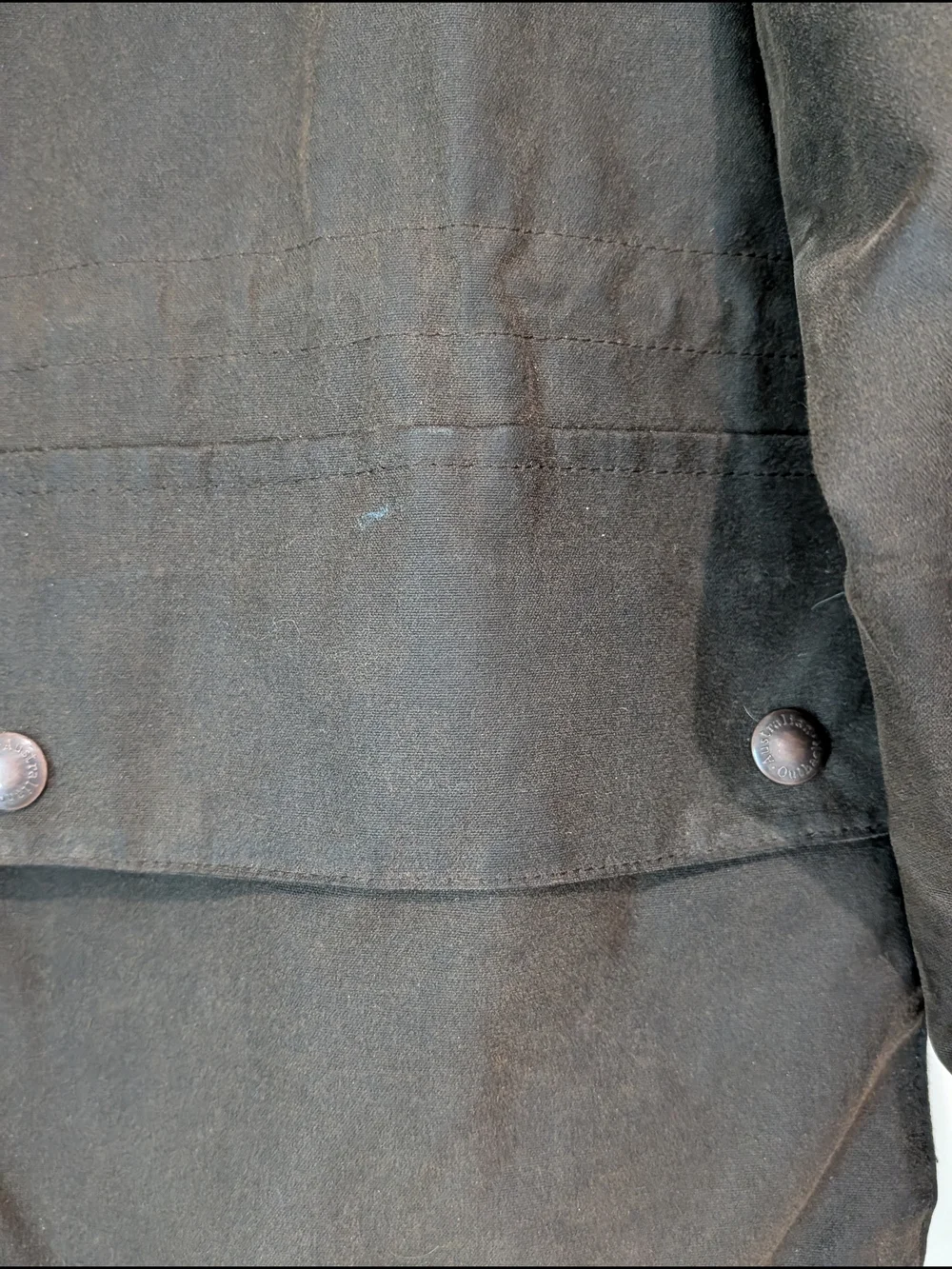 The Australian Outback Collection Waxed Cotton Field Jacket - Men's Size S